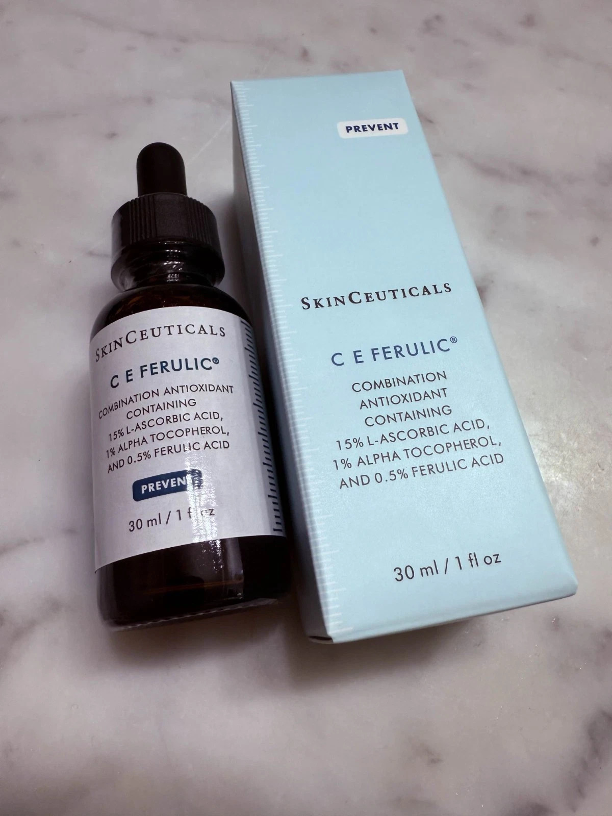 SkinCeuticals CE Ferulic – 15% L-ascorbic Acid Serum – 1oz New Sealed (Real)