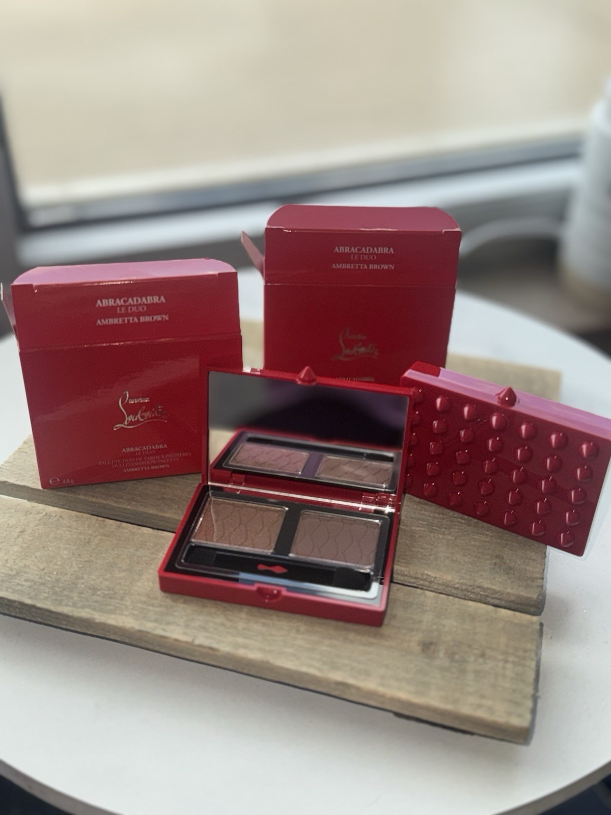 Christian Louboutin Abracadabra Duo Eyeshadow Palette NEW IN BOX!! AUTHENTIC!!