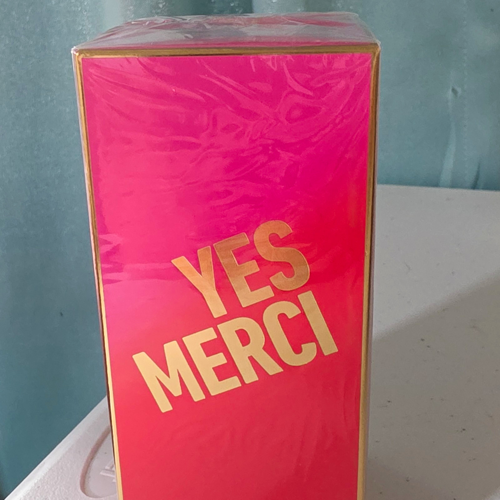 YES YES MERCI Perfume Spray, Regular Size 3.4 fl oz Watermelon & Brazilian Rose