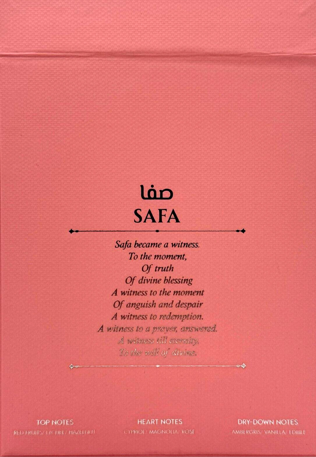 ARABIYAT PRESTIGE SAFA EAU DE PARFUM SPRAY FOR WOMEN 3.4 Oz / 100 ml BRAND NEW!