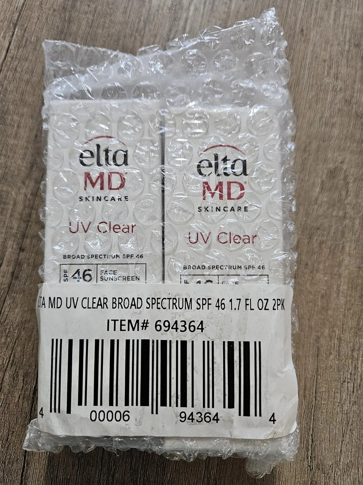 2x EltaMD UV Clear Broad-spectrum SPF 46 1.7 oz EXP2029 (2pieces)sun screen