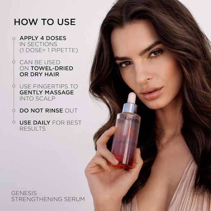 100% Authentic Kérastase Genesis Strengthening Scalp and Hair Serum,2 sizes
