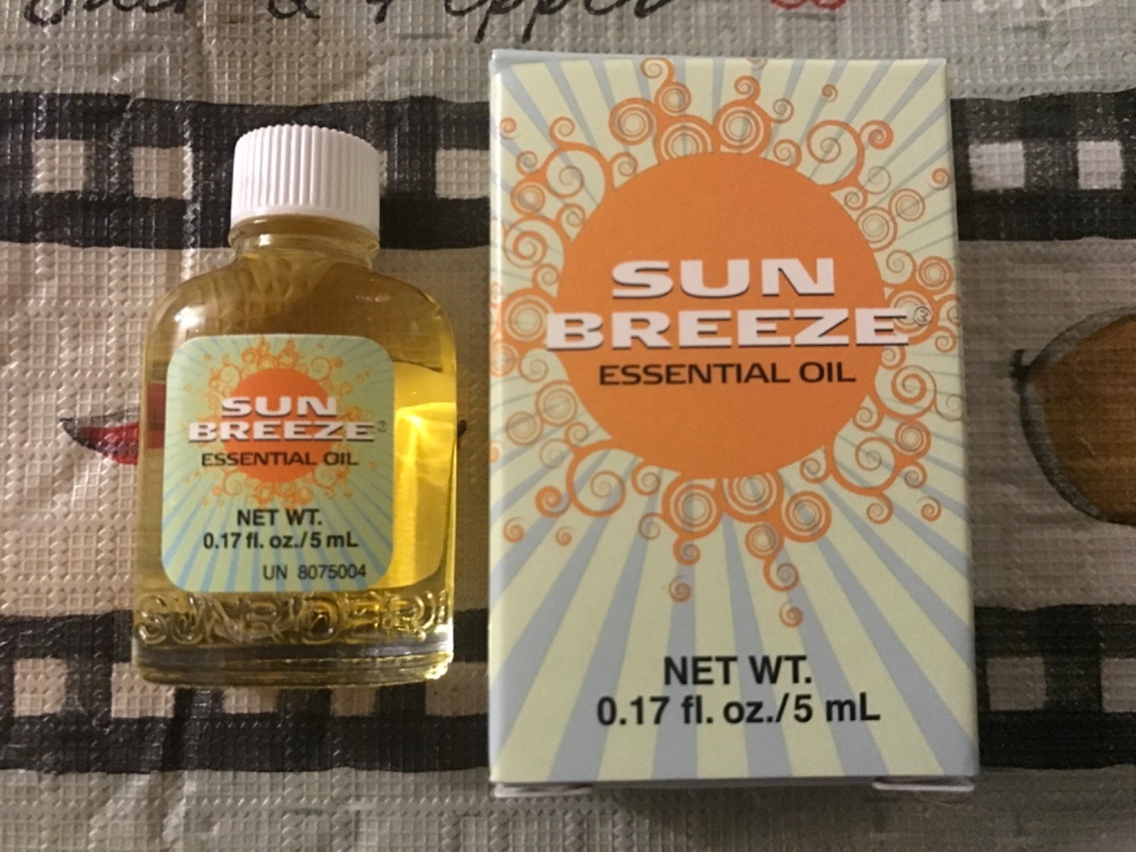 1 Bottle Sunrider Sunbreeze Essential Oil 0.17fl.oz Pain Relief Muscle