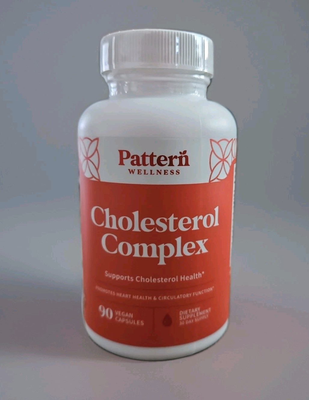 Pattern Wellness Cholesterol Complex Supplement – 90 Count (Pack of 1) 6/27