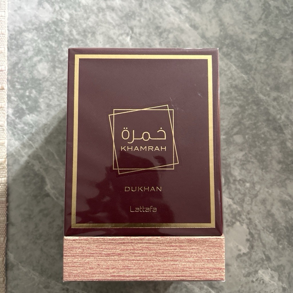 Lattafa Khamrah Dukhan (can Do Ships And Meet UPS In A 47201 Zip Code)