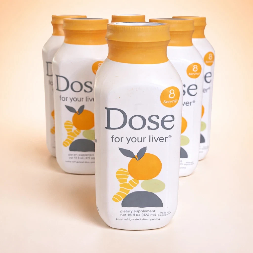 DOSE For Your Liver – Optimal Liver Function/Liver Cleanse 16oz x 6PACK NIB