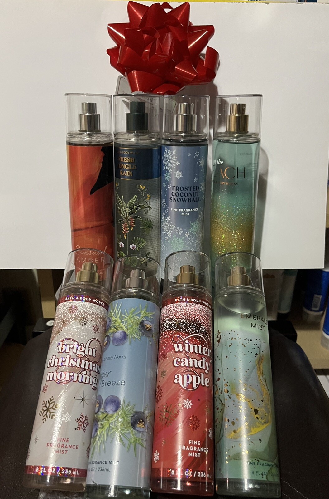 BATH & BODY WORKS FINE FRAGRANCE MIST SPRAY 8 oz , Lot of 8 Classics Collection