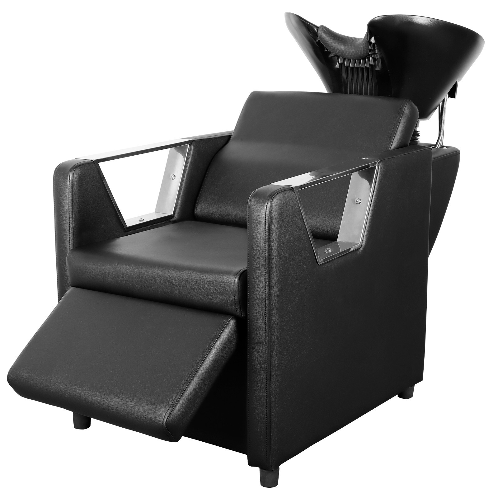Backwash Chair Adjustable ABS Plastic Shampoo Bowl Sink Support for Spa Salon