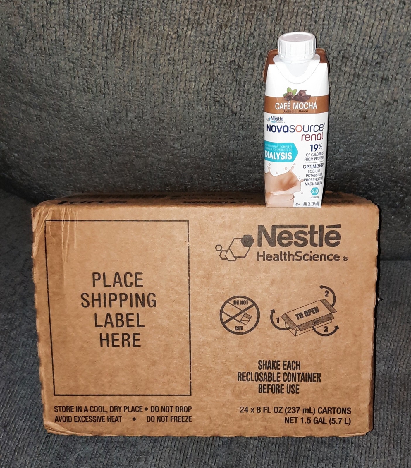 Nestle Novasource Strawberry Renal Drinks, 8 0z, 24 Ct. [3]