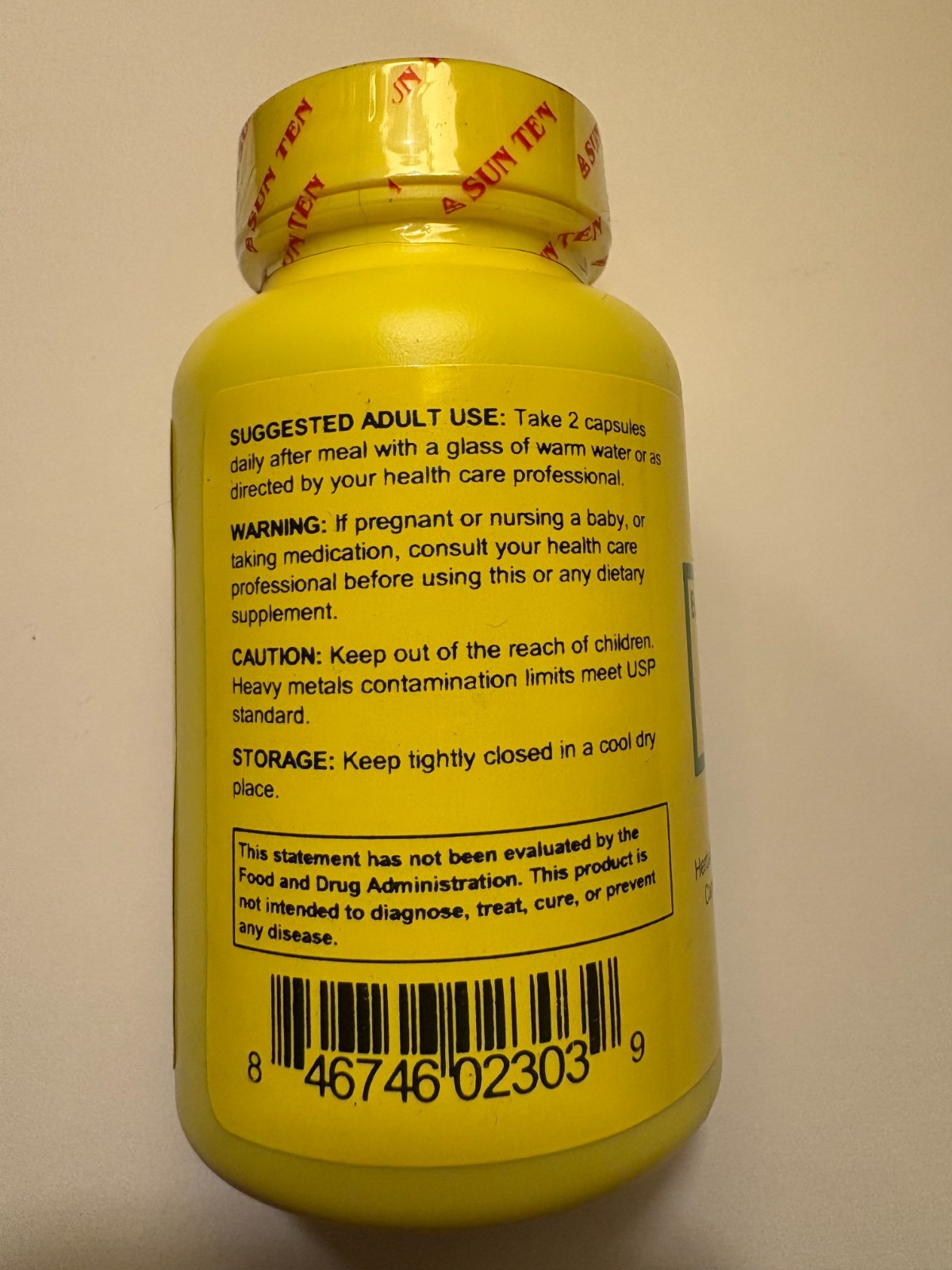 Sun Ten 170B – Bupleurum & Peony Formula (Jia Wei Xiao Yao San) 100 Capsules