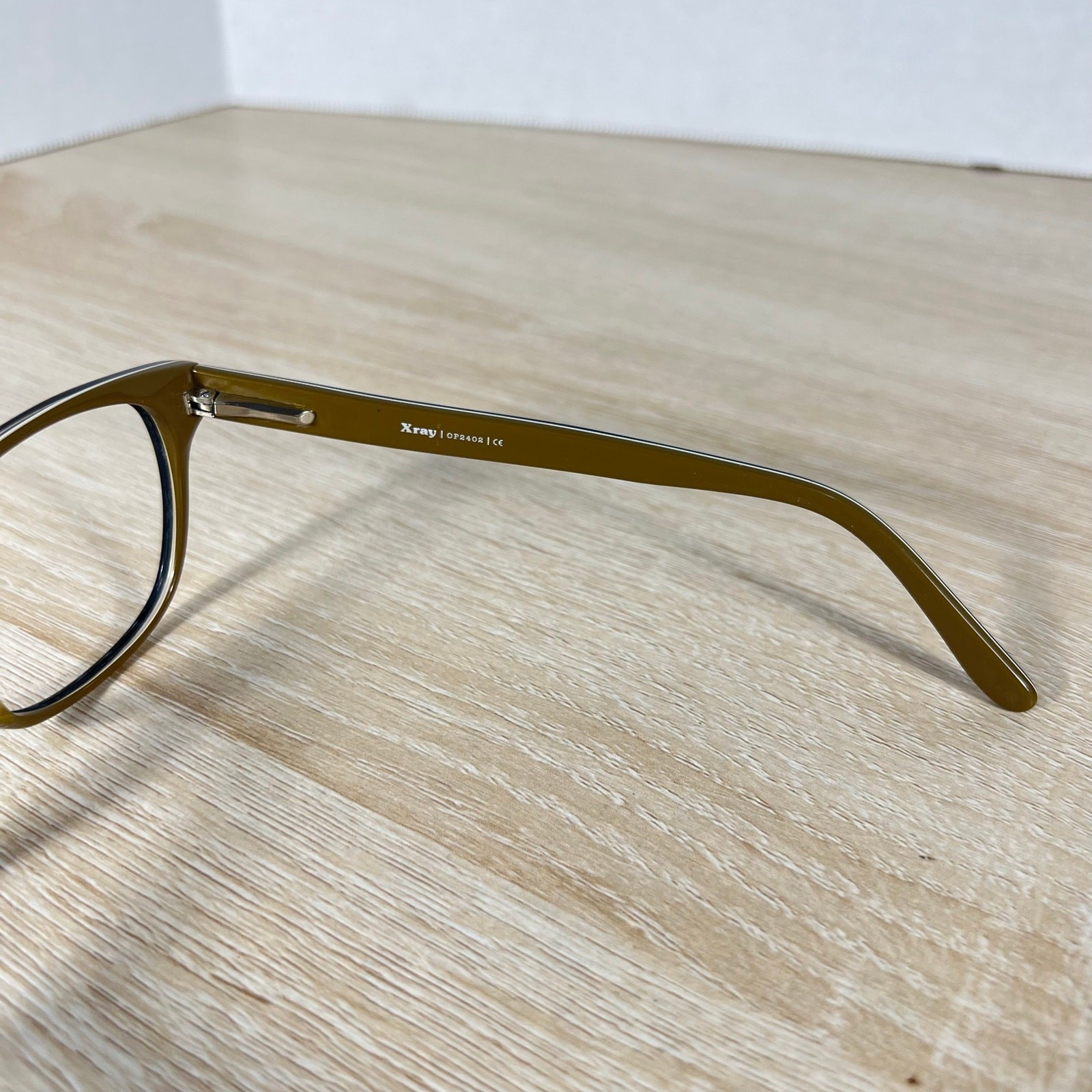 XRay OP2402 Eyeglasses FRAMES ONLY Black 51-20-132 Hand Made