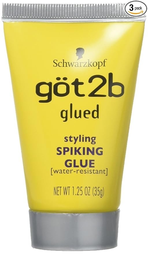 Got2b Glued Styling Spiking Glue 1.25 oz Pack of 2