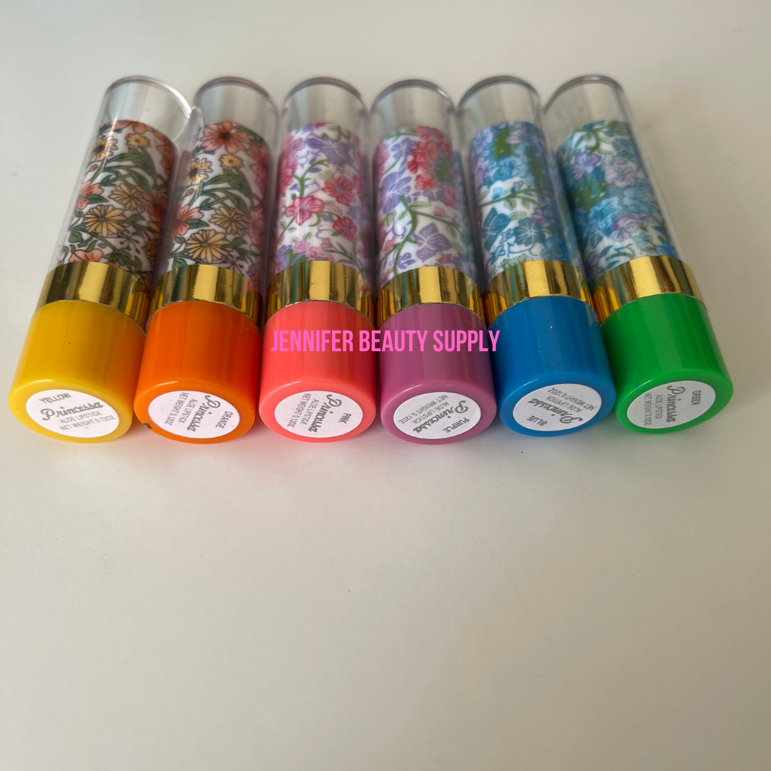 12 PC PRINCESSA MOOD LIPSTICK W/ALOE LONG LASTING MAGIC COLOR CHANGING 24 HOUR