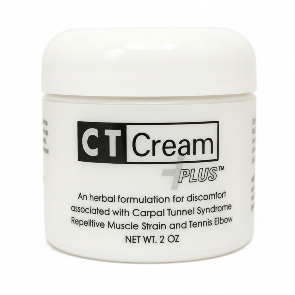 CT Cream Plus Carpal Tunnel Cream for Pain Relief 2oz / 60m- Value 2pc pack
