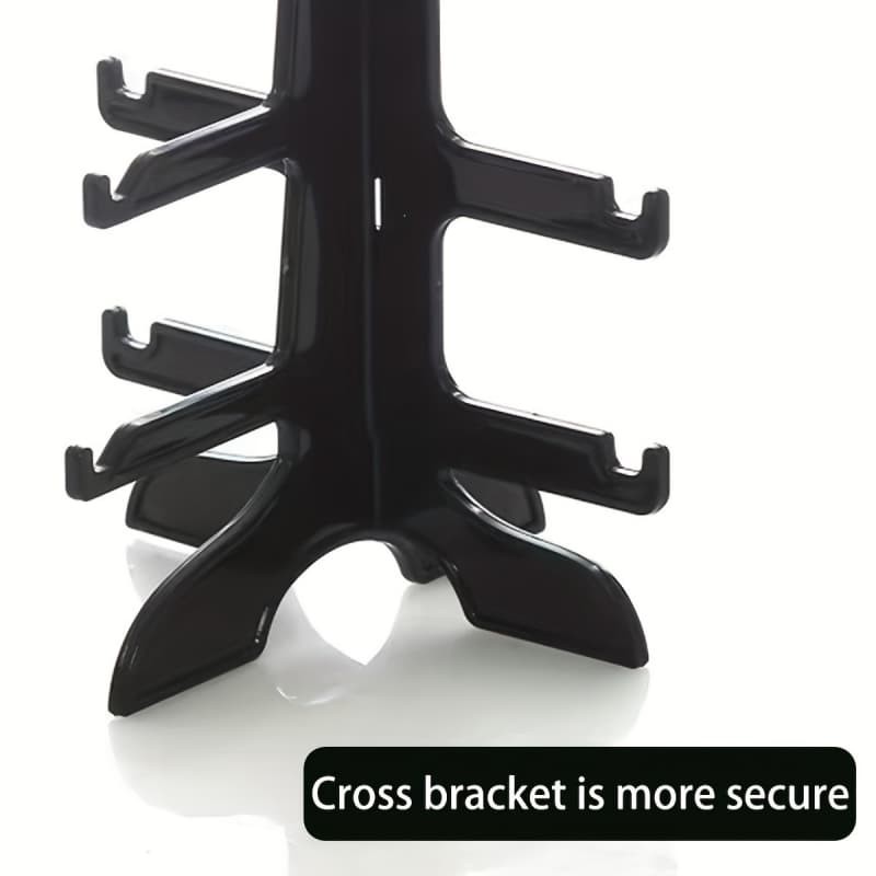 6 Layer Glasses Display Stand Acrylic Eyeglasses Rack Sunglasses Holder Storage