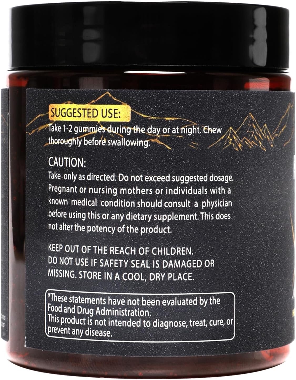 Dynamic Vitality Shilajit Gummies Pure Himalayan Organic Resin Natural NEW USA