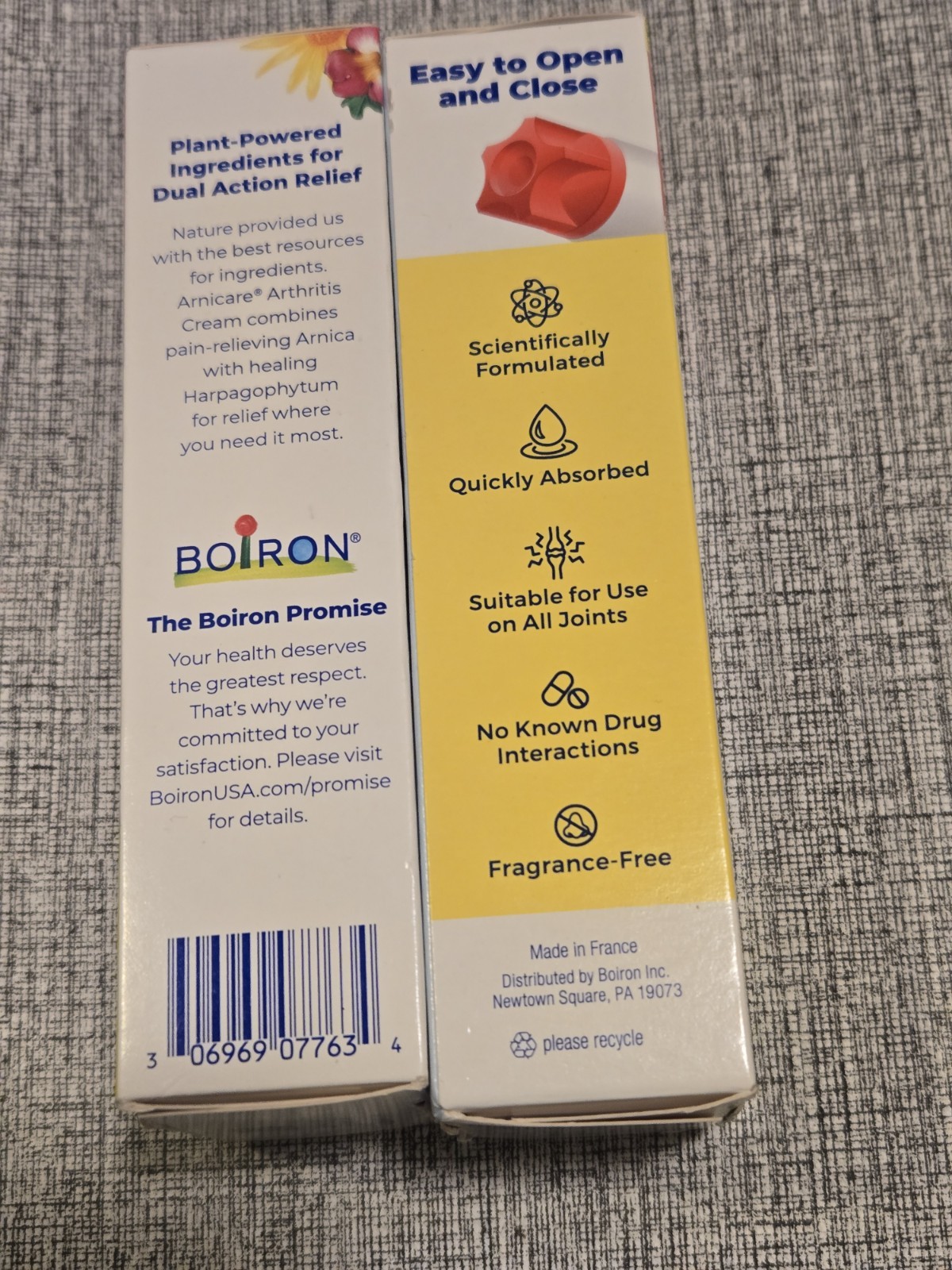 Arthritis Pain Relief Boiron Arnicare Arthritis Cream, 2.5.oz (2pk bundle)