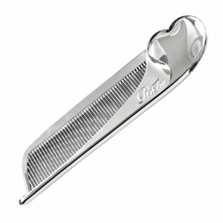 Silver ReFa HEART COMB Aira (ReFa Heart Comb Aira) Silver Champagne Gold