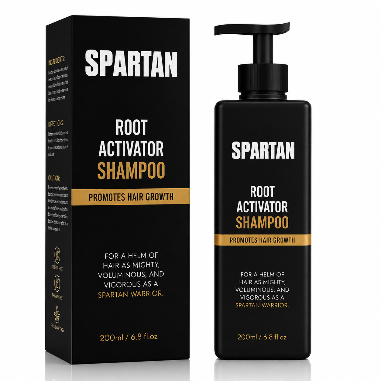 Spartan Root Activator Conditioner [200 ml / 6.8 fl oz] Promotes Hair Growth NEW