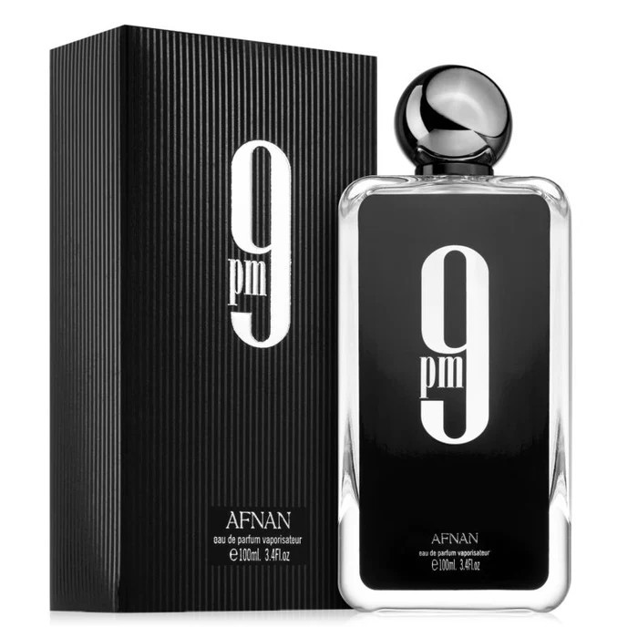 9pm by Afnan 3.4oz Eau De Parfum Spray for Men New Sealed Box