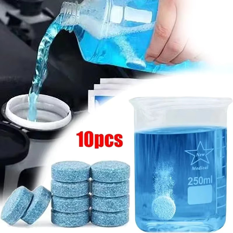 ‌All-Season Windshield Washer Effervescent Tablet (Solid Concentrate)