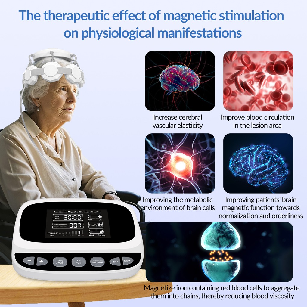 Repetitive Transcranial Magnetic Machine for Parkinsons Brain Wellness At Home