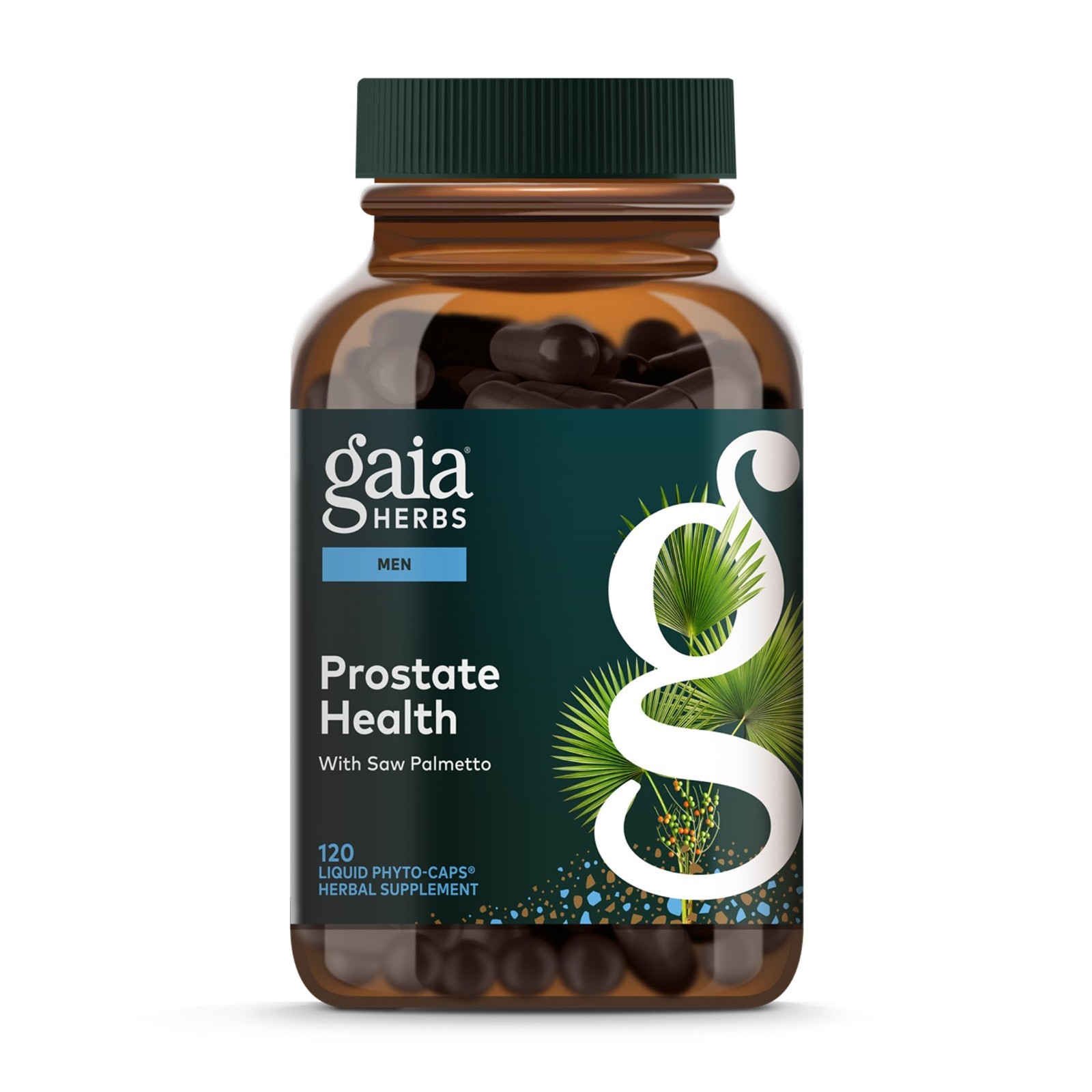 Prostate Health Support for Men – Saw Palmetto, Green Tea, Nettle Root – 120 Veg
