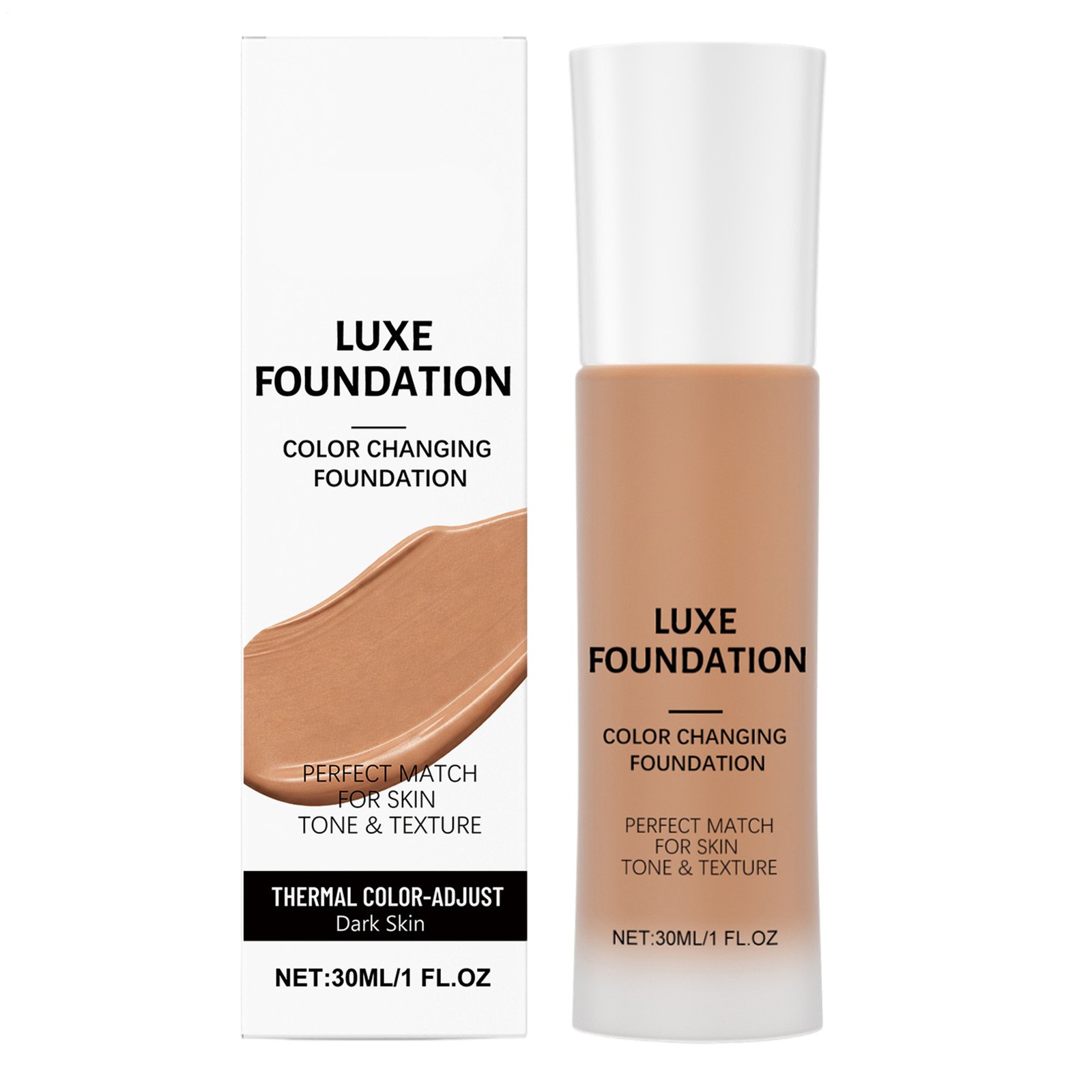 LUXE Intelligent Color Correcting Foundation, 30ml/1 fl oz – Fits All Skin Tone