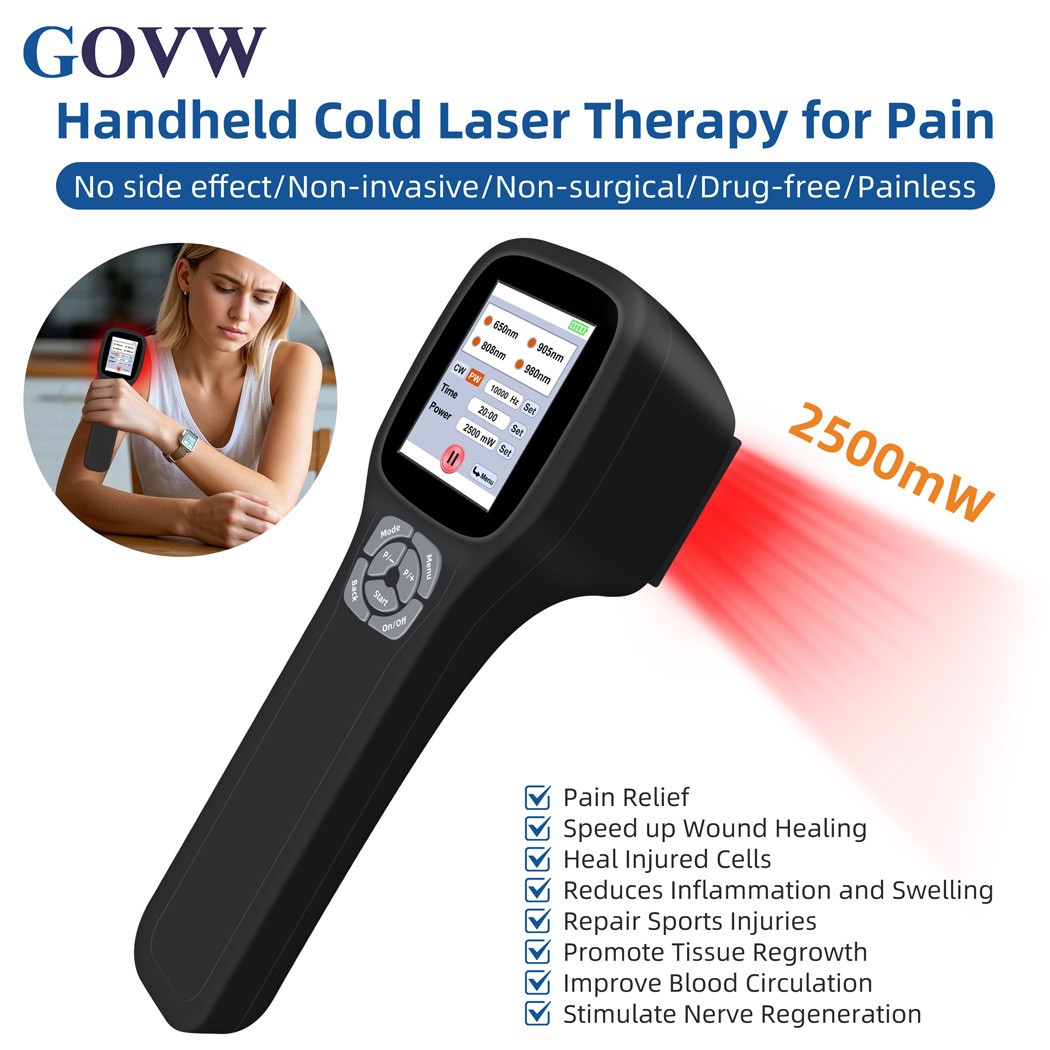 2500mW Cold Laser for Arthritis Low Level Light Therapy LLLT Device for Pain
