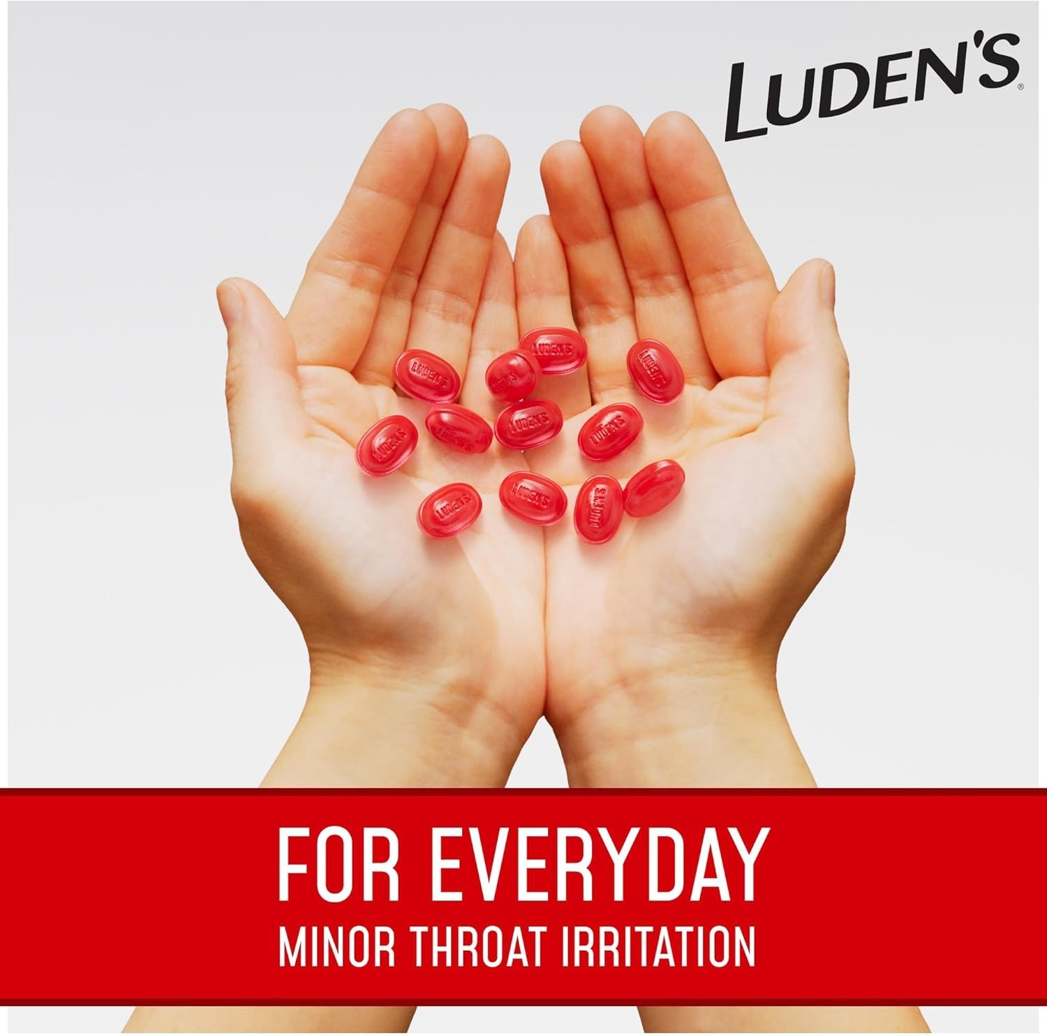 Ludens Throat Drops, Wild Cherry, 90 Drops 90 Count (Pack of 1) Cough Drops