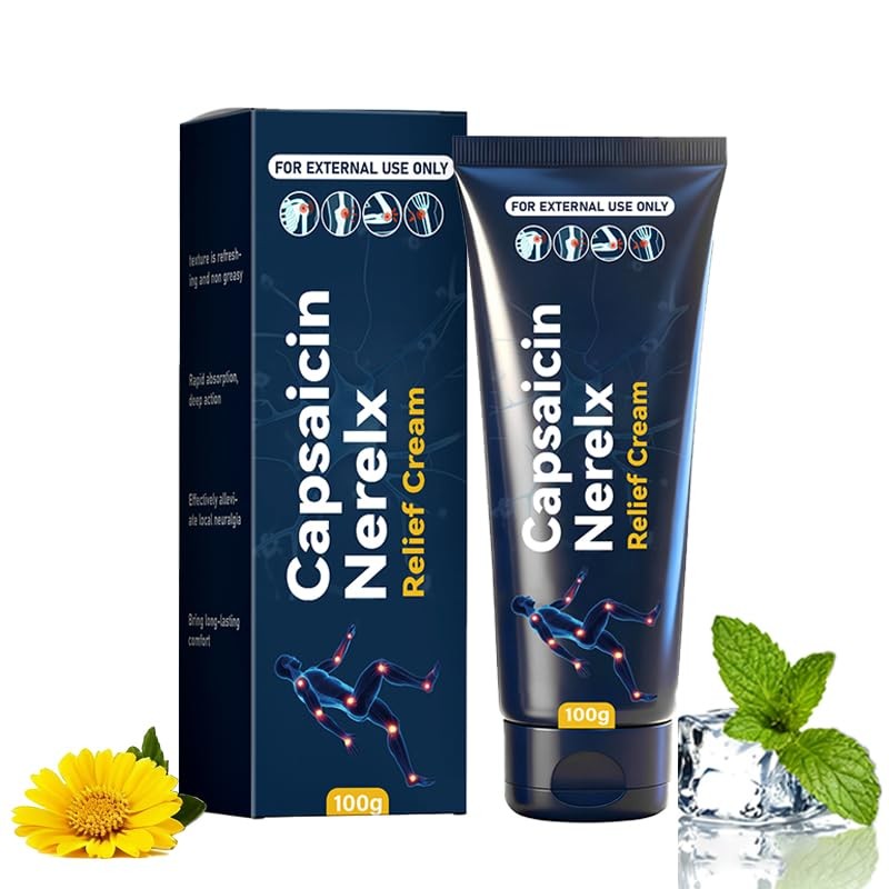 Capsaicin Neuropathy Relief Cream with Arnica, Menthol, MSM & Glucosamine, Sooth