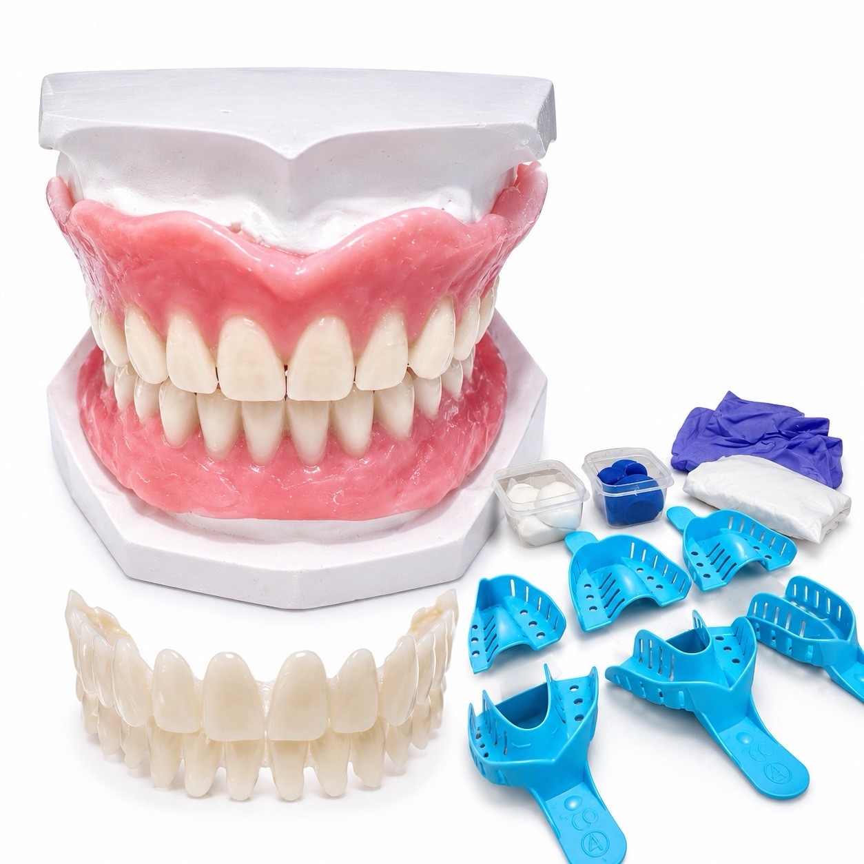 DIY Denture Kit Make Your Own Teeth At Home Complete Kit Full Partial A1 A2 A3