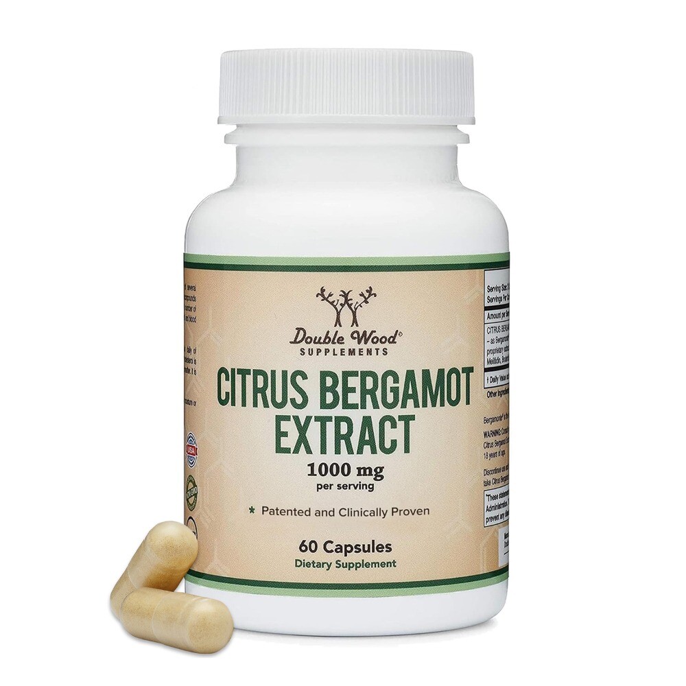 Citrus Bergamot Supplement Clinically Proven Bergamot Extract 1000mg 60 Capsules