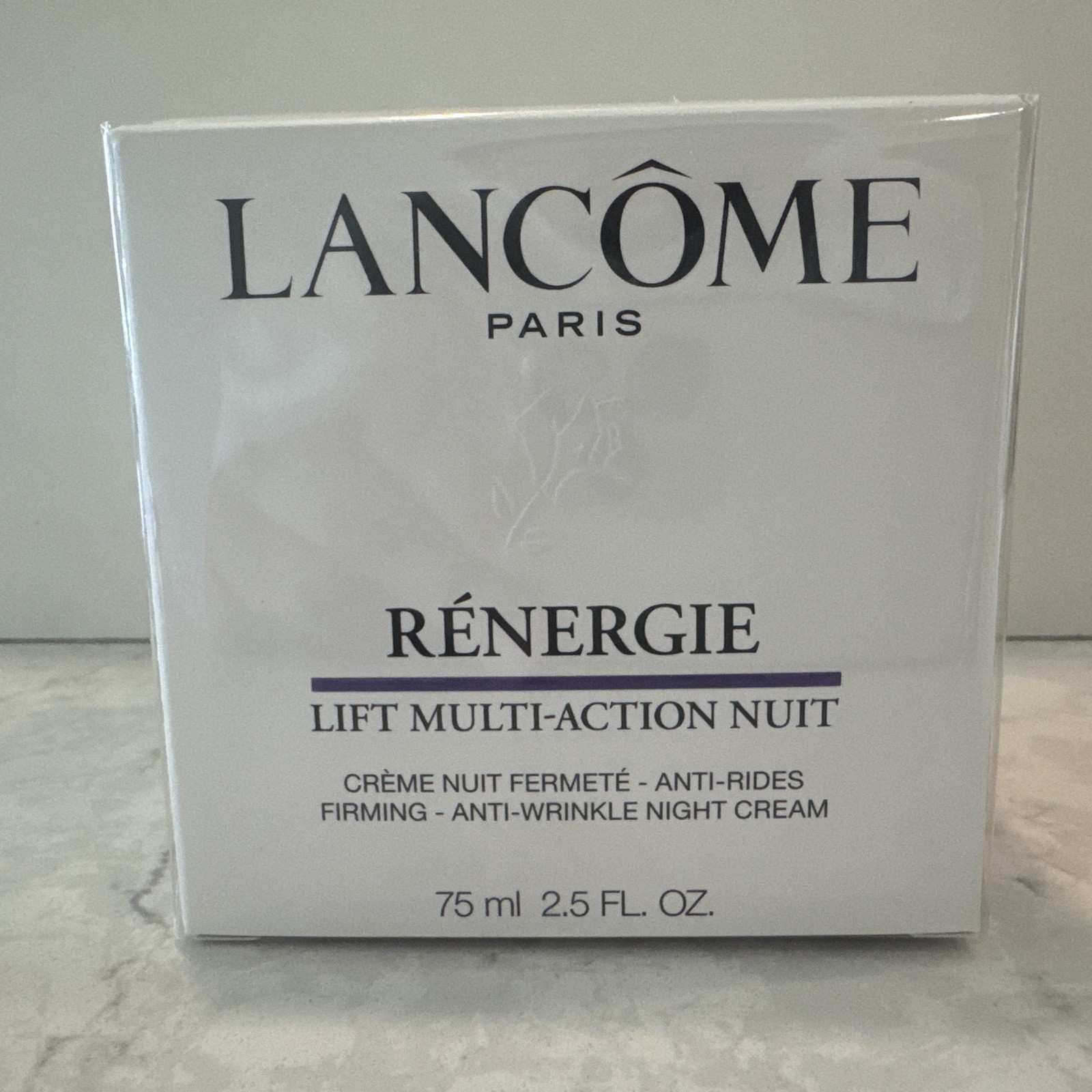 Lancome Renergie Lift Multi Action Night Lifting Cream 2.5 oz 75ML NIB