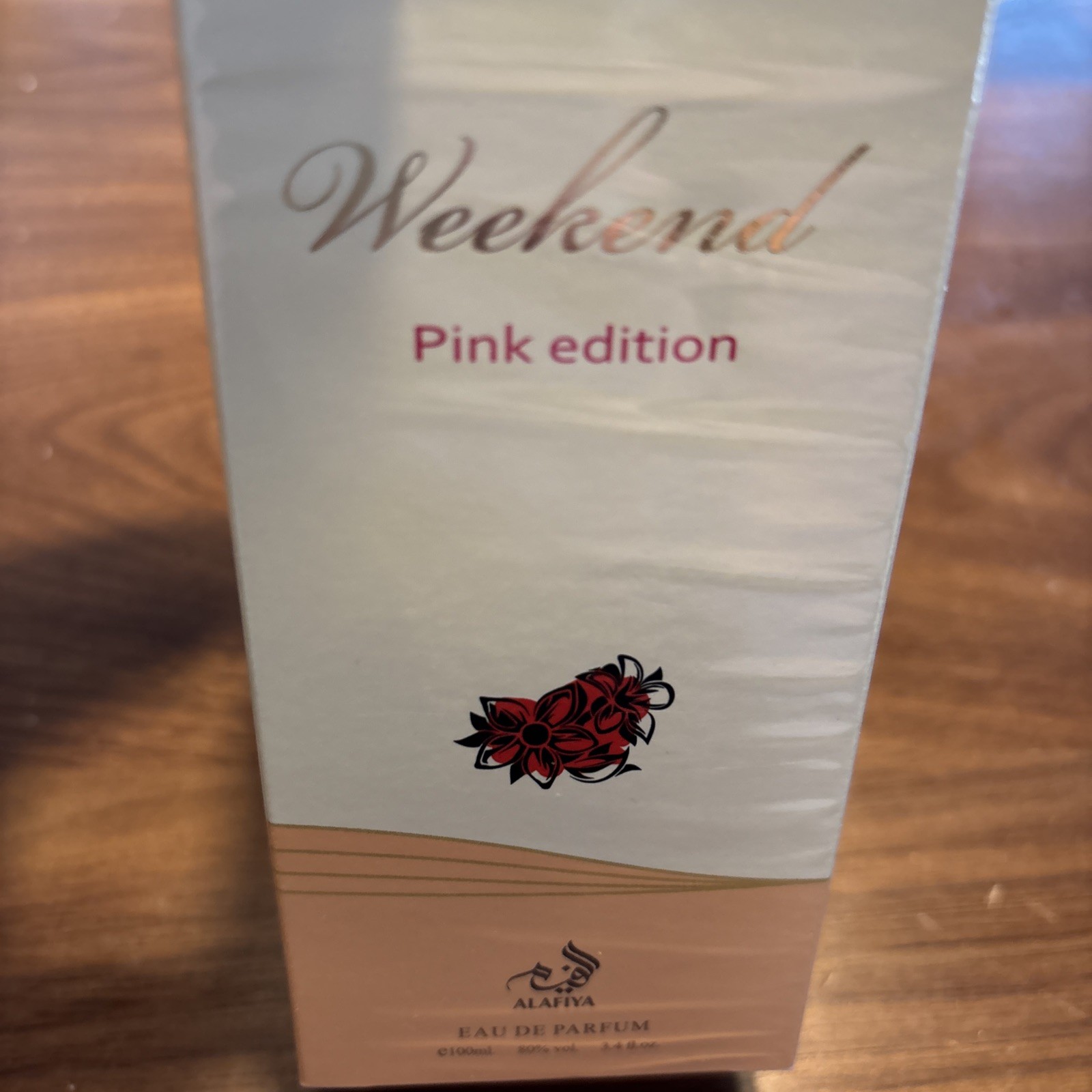 Alafiya WEEKEND Pink Edition 100ml 3.4oz EAU DE PARFUM