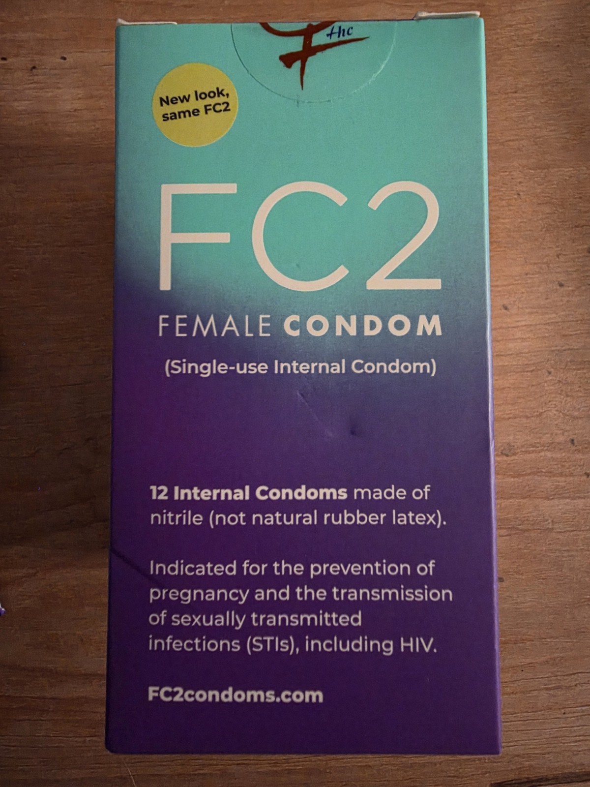FC2 Female Condoms 12 Pk. New Look Exp: 2030