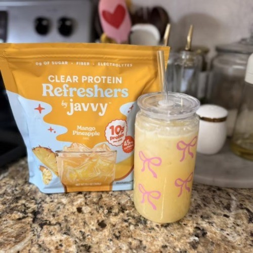 Javvy Mango Pineapple Clear Protein Refreshers – 9.1oz