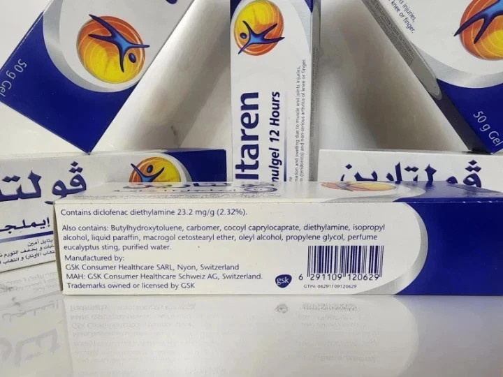 Voltaren Emulgel 50g Strong Relief of Local Pain Gel for 12 Hours