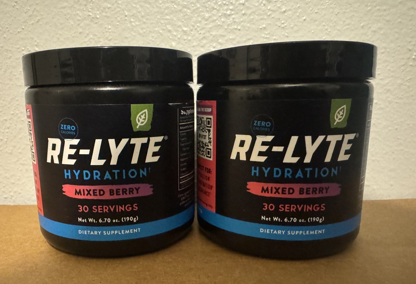 Redmond Re-Lyte Hydration Electrolyte Mix Mixed Berry 60 Servings NEW!