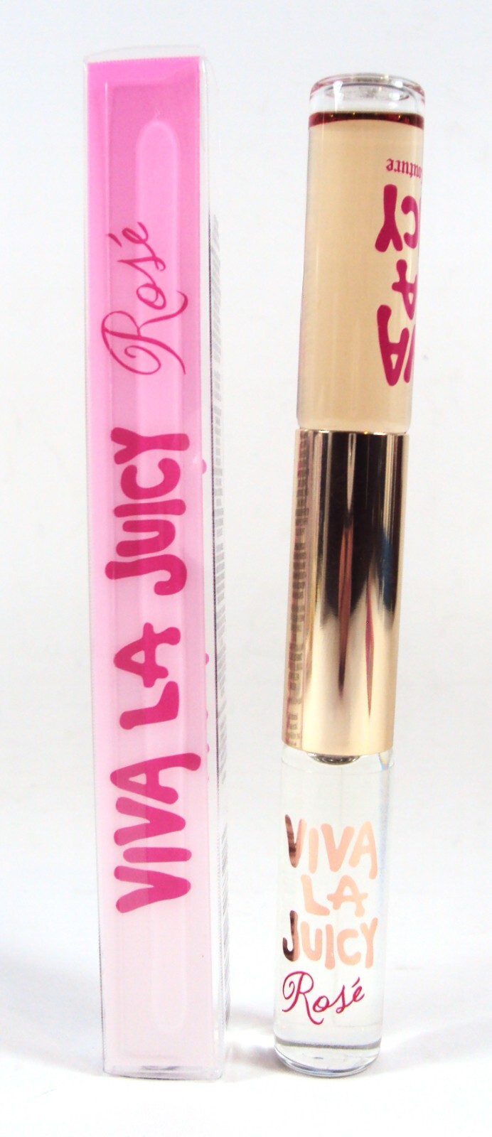 Viva La Juicy Rose + Viva La Juicy EDP Rollerball Duo .17oz / 5ml Each NEW