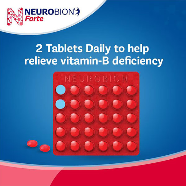 150 Tablets Neurobion Forte B-Complex Vitamins B1 B6 B12 Supplement Fresh Stock