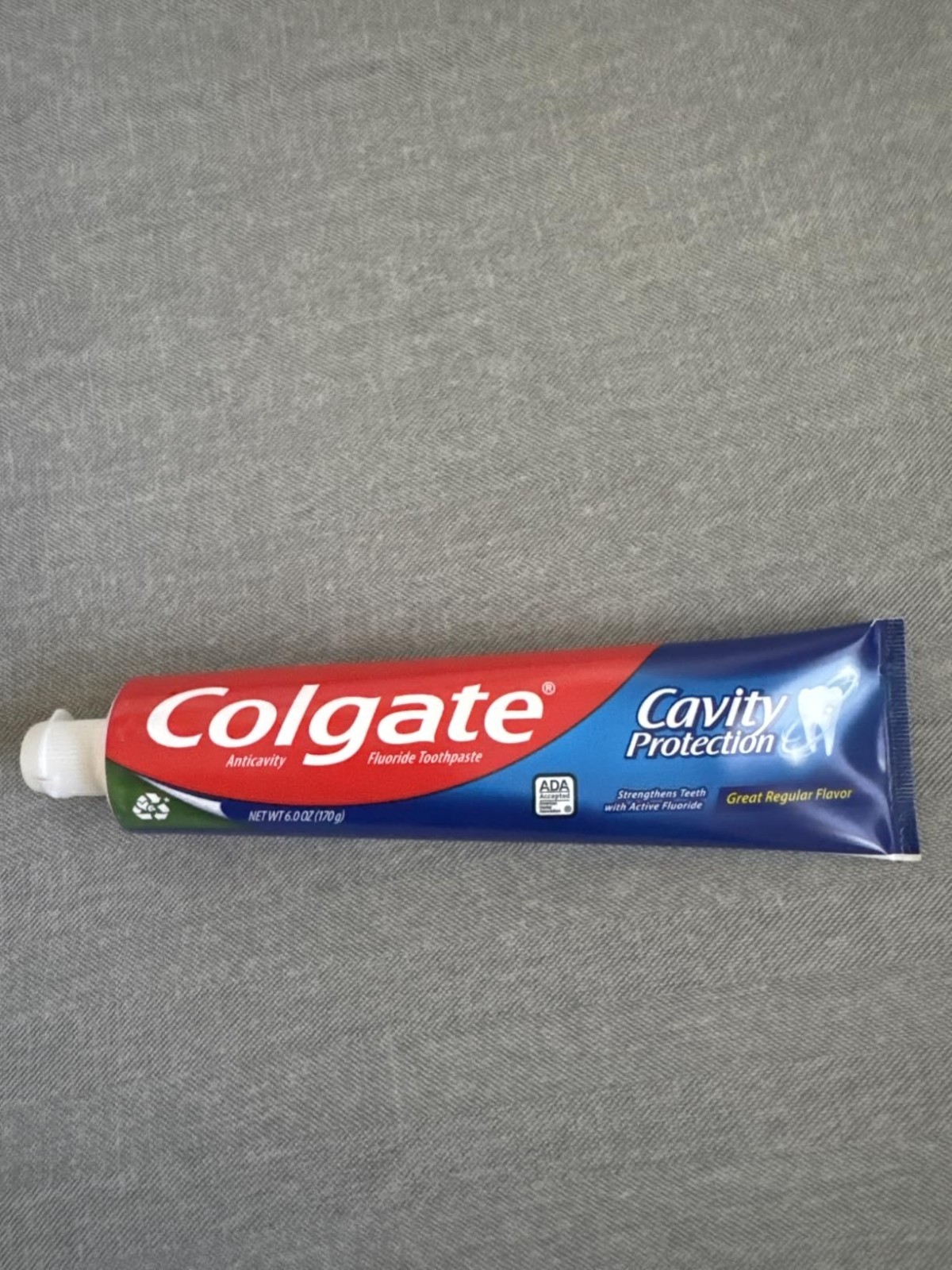 6-Pack Cavity Protection Toothpaste with Fluoride – Refreshing Mint Flavor