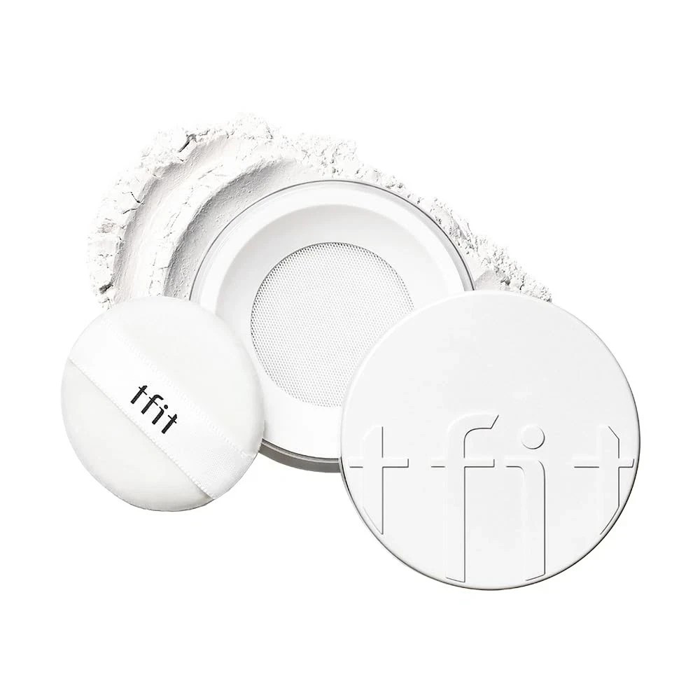 TFIT Translucent Set Finishing Powder – Face Loose Powder (01 White, 0.24 Oz.)
