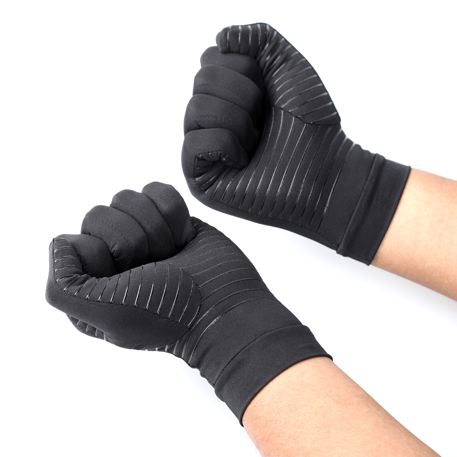 Copper Arthritis Compression Gloves Hand Wrist Brace Support Joint Pain Relief