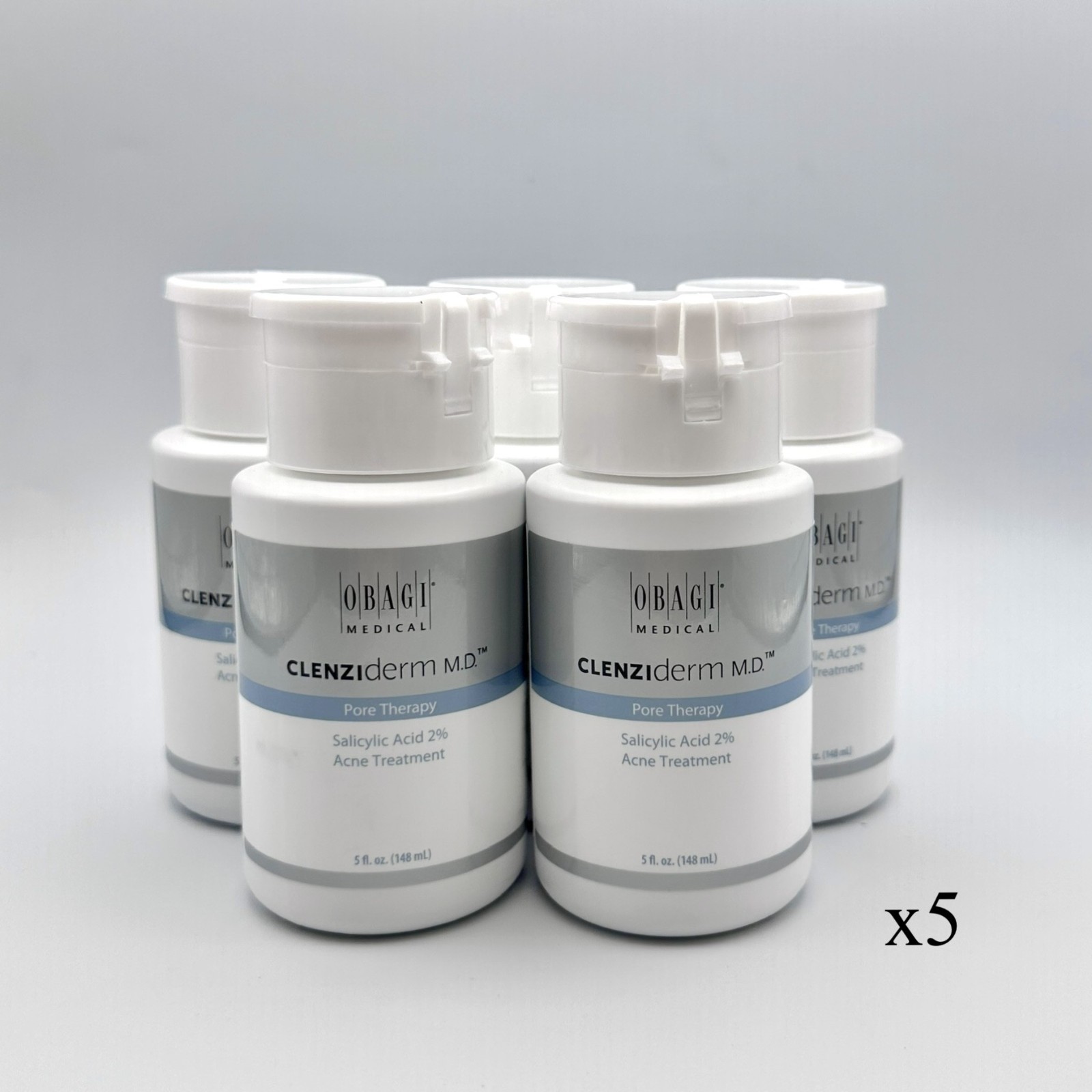 5 PACK! OBAGI PORE THERAPY 5 oz BRAND NEW Exp 09/2027