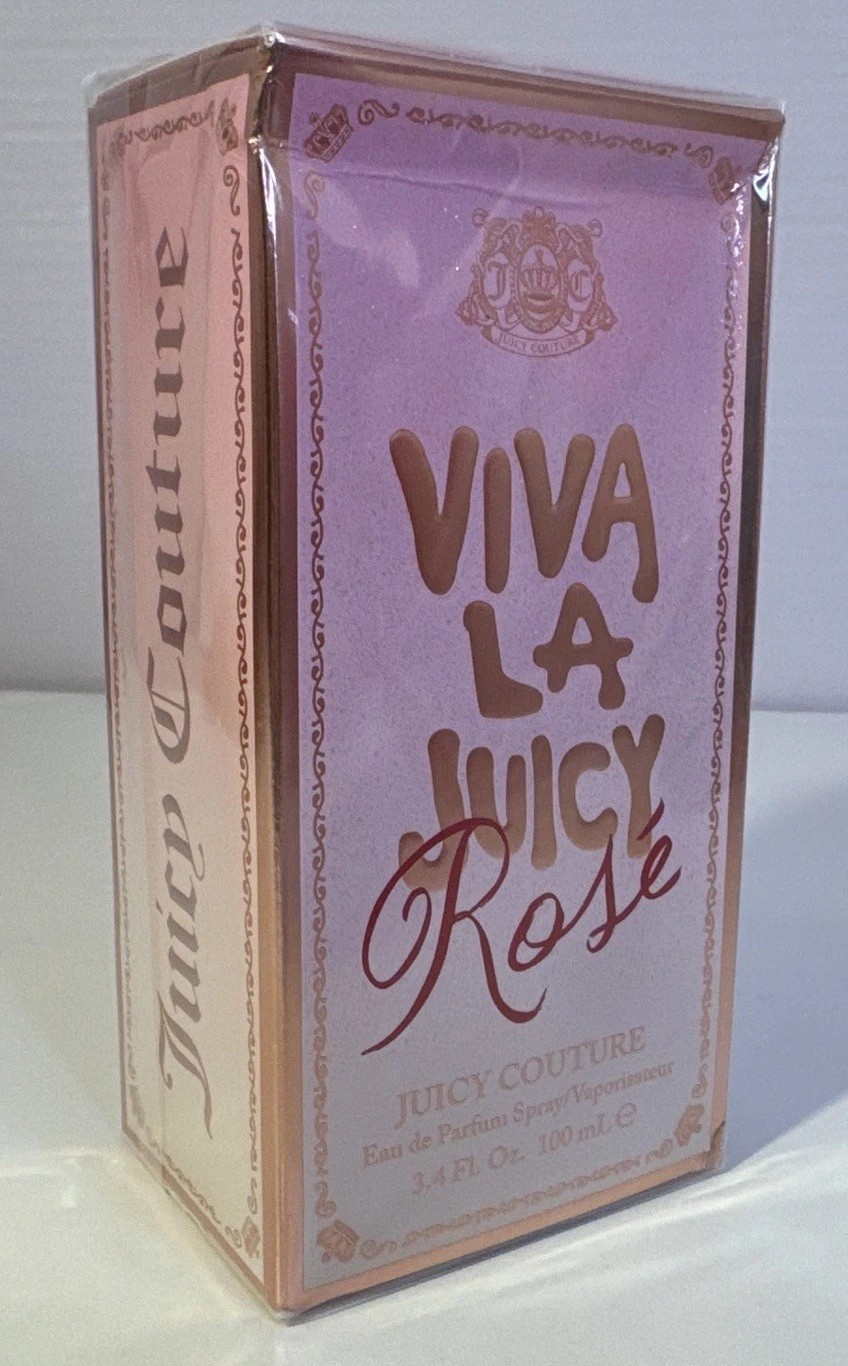 Viva La Juicy ROSE By Juicy Couture 3.4 Oz EDP Spray For Women SEALED NEW BOX