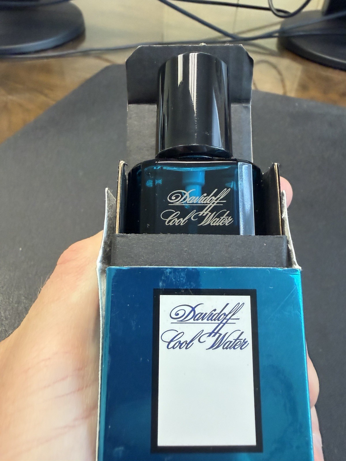 Vintage Original DAVIDOFF Cool Water Eau De Toilette Lancaster 2.5oz VTG EDT