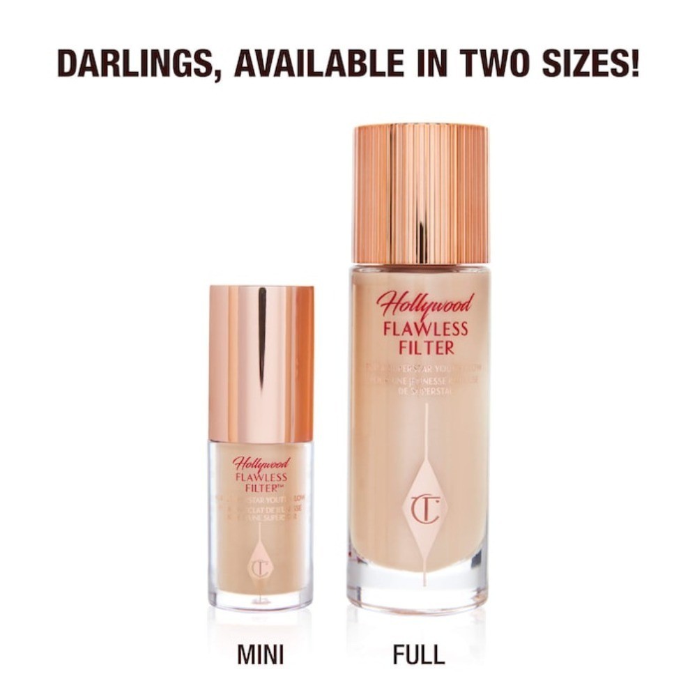 Charlotte Tilbury Authentic Flawless Filter Radiant Mini size 0.18 oz 4 Colors