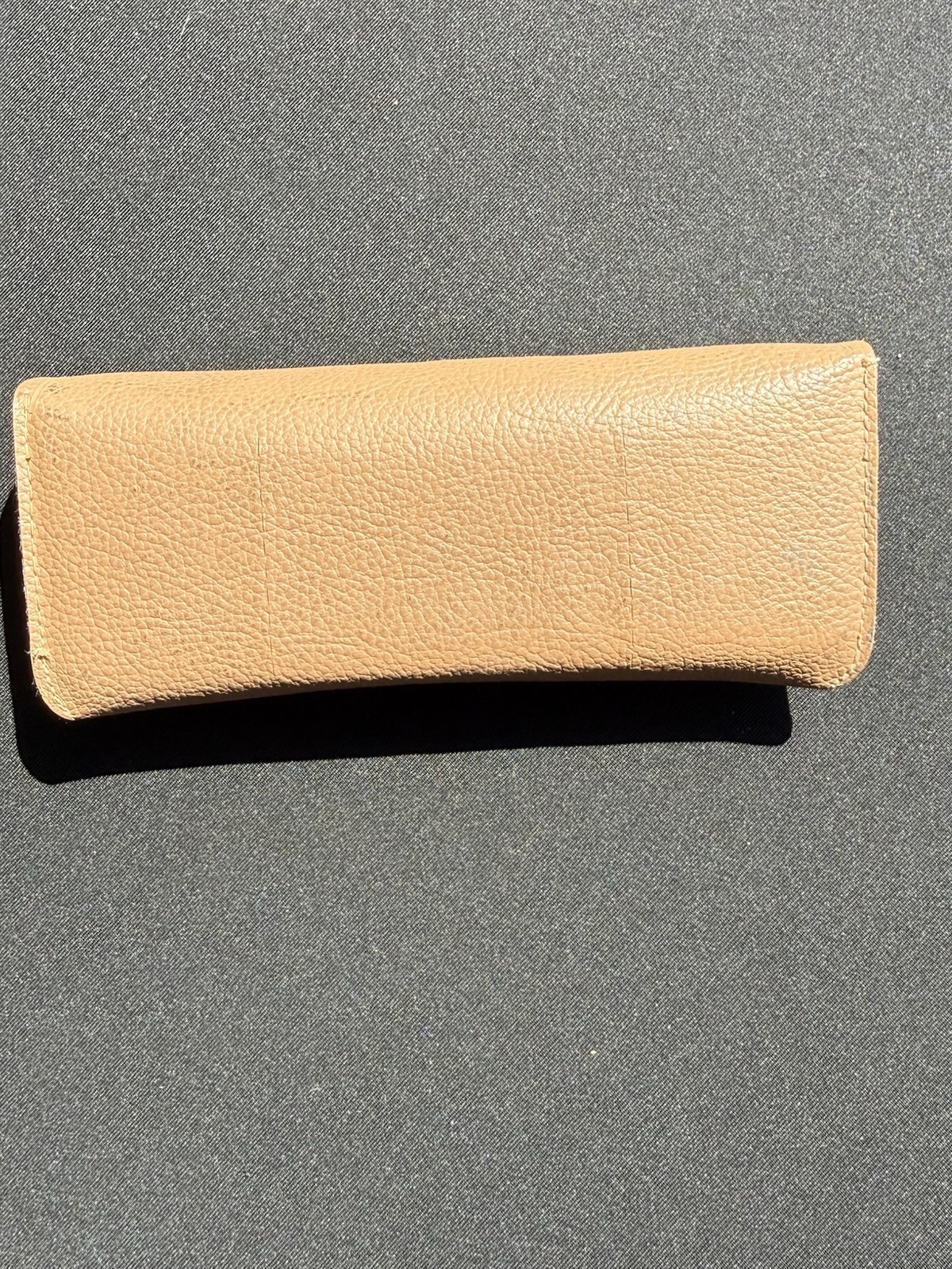 Vintage Ray-Ban AmberMatic All-Weather Sunglasses Case Only Tan Brown Snap Case