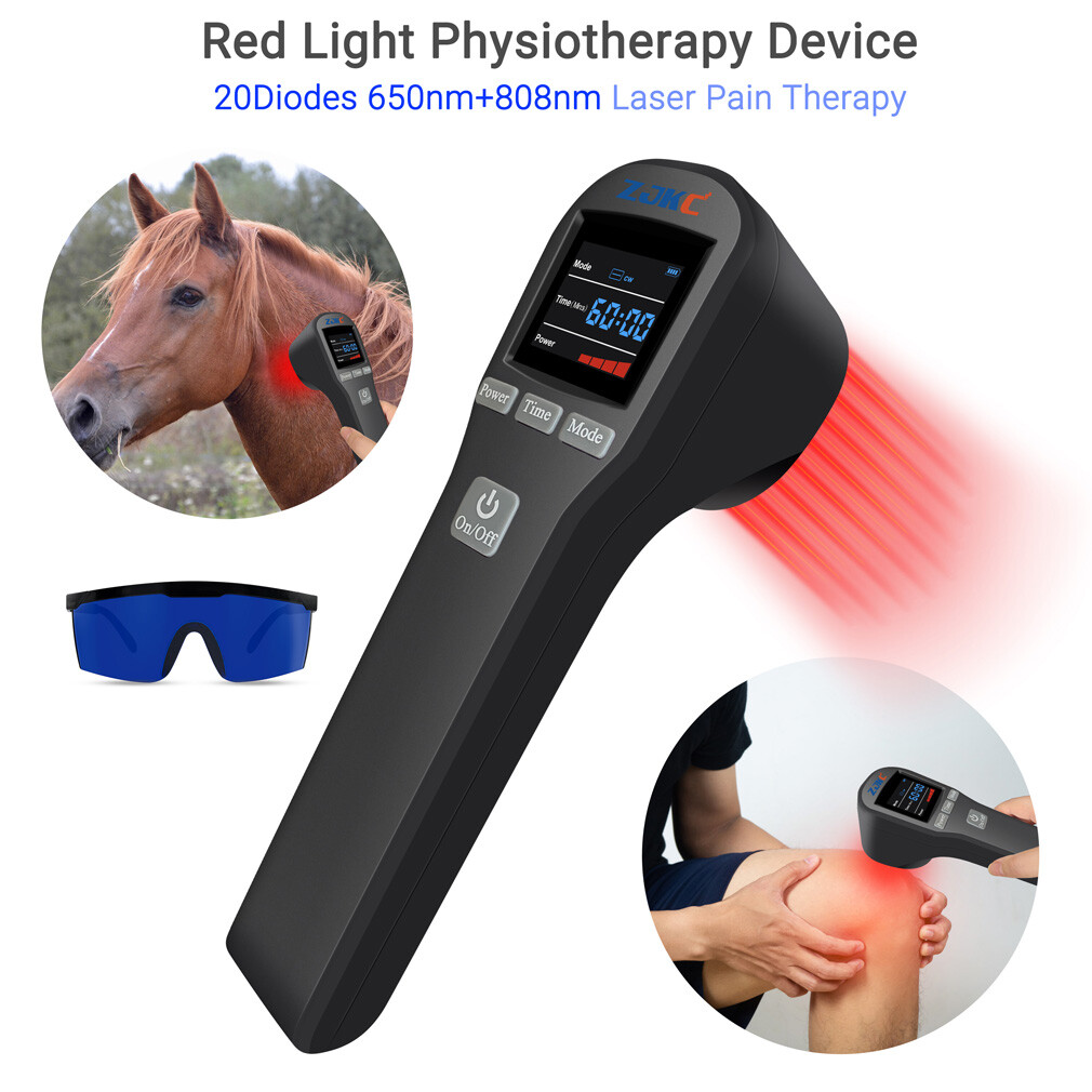 880mW Red Light Therapy for Hands Shoulder Pain Relief Cold Laser Device 808nm